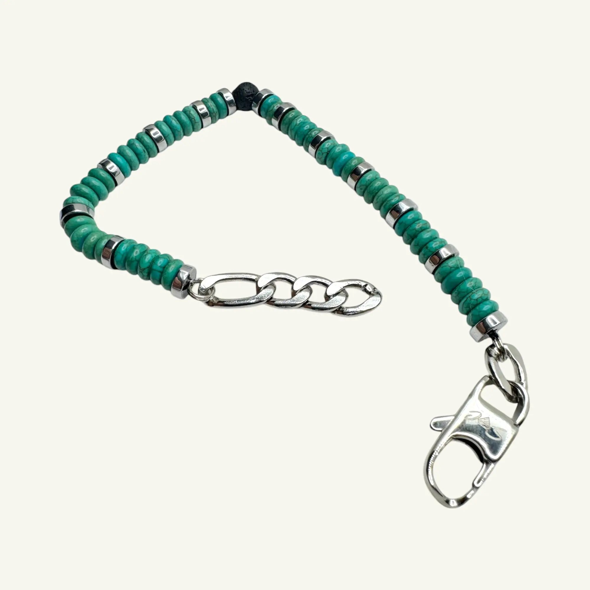 Bracciale pasta di turchese Sharifa Crystals